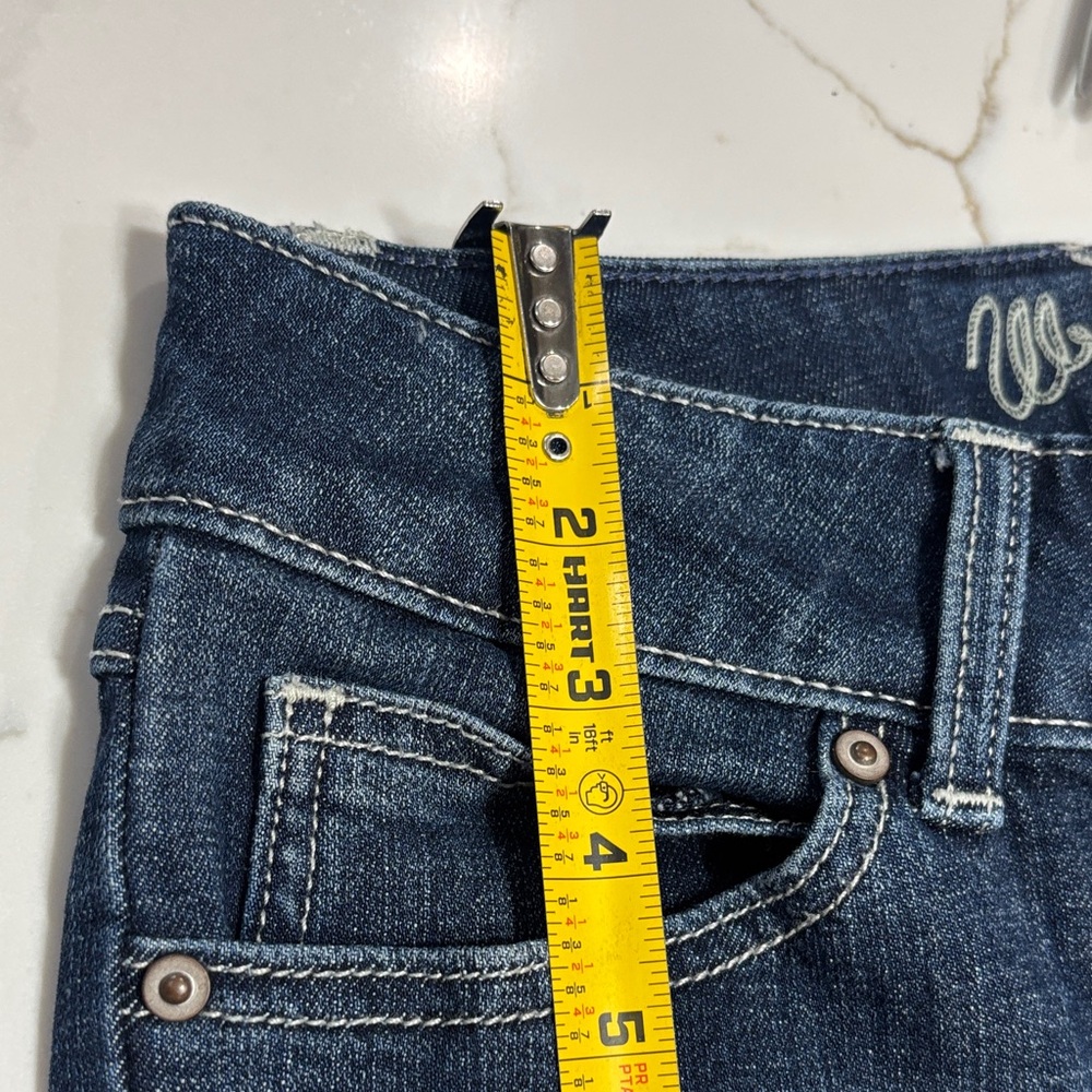 Wrangler Boot Cut Jeans in Indigo Blue - Picture 14 of 16